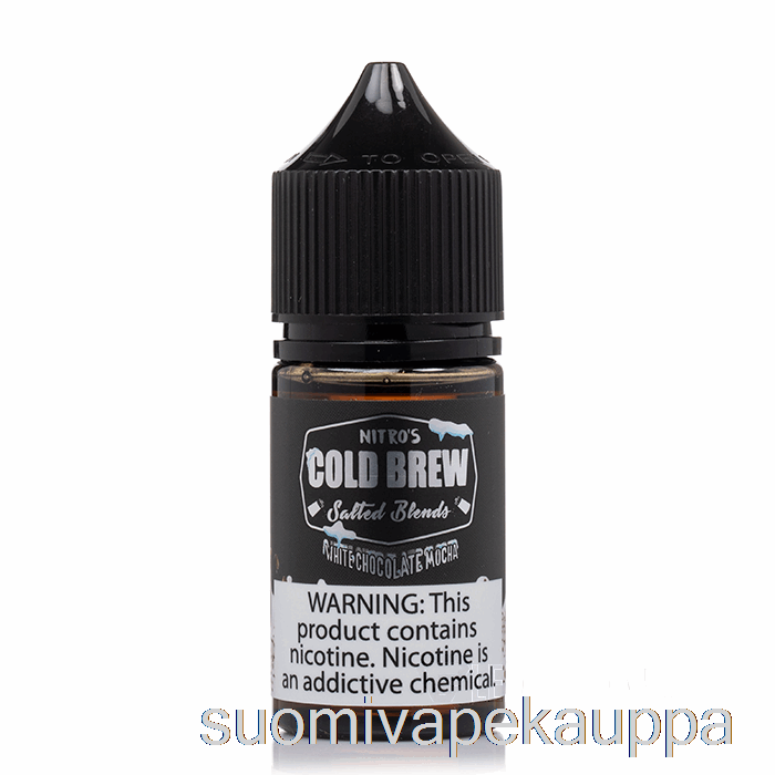 Vape Nesteet Valkoinen Suklaamokka - Nitroskylmäkeittosuola - 30ml 45mg